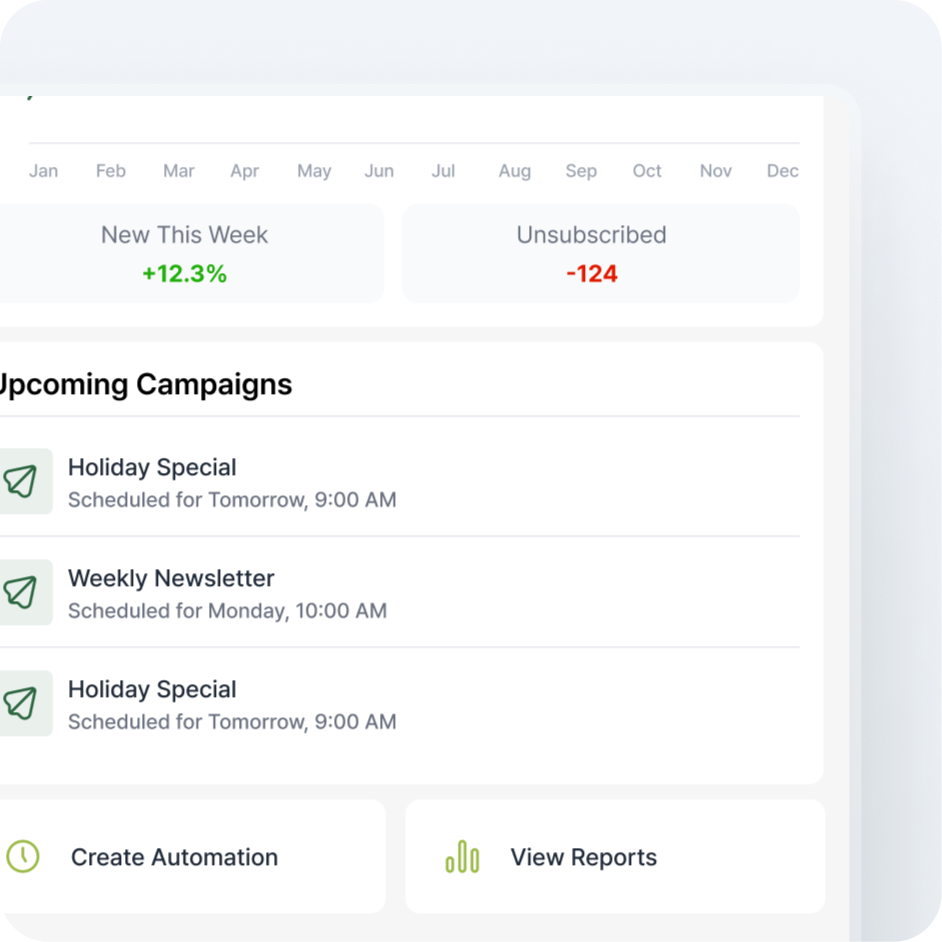 Step-by-step guide showing how to get started with MailBreeze email marketing